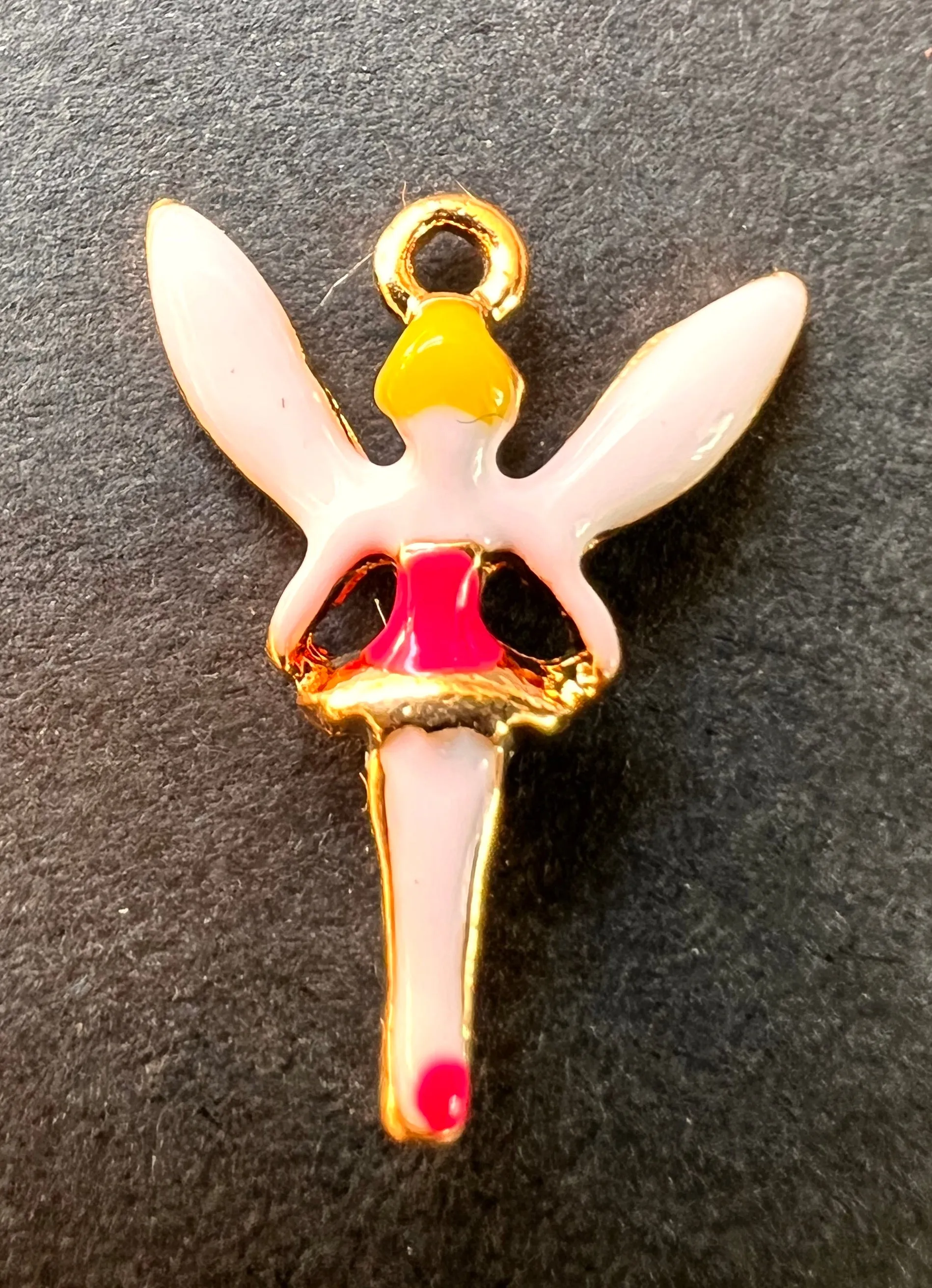 Tiny 1.7cm Enamel Fairy Charms