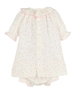 Tiny Floral Smock Dress