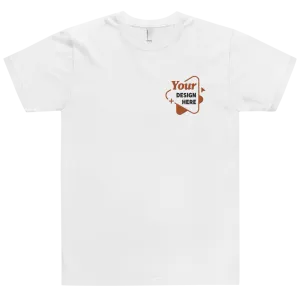 Unisex Embroidered T-Shirt | American Apparel 2001W