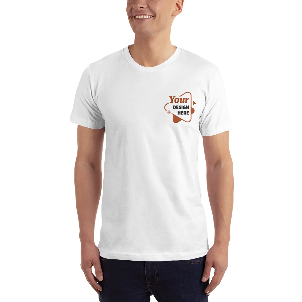 Unisex Embroidered T-Shirt | American Apparel 2001W