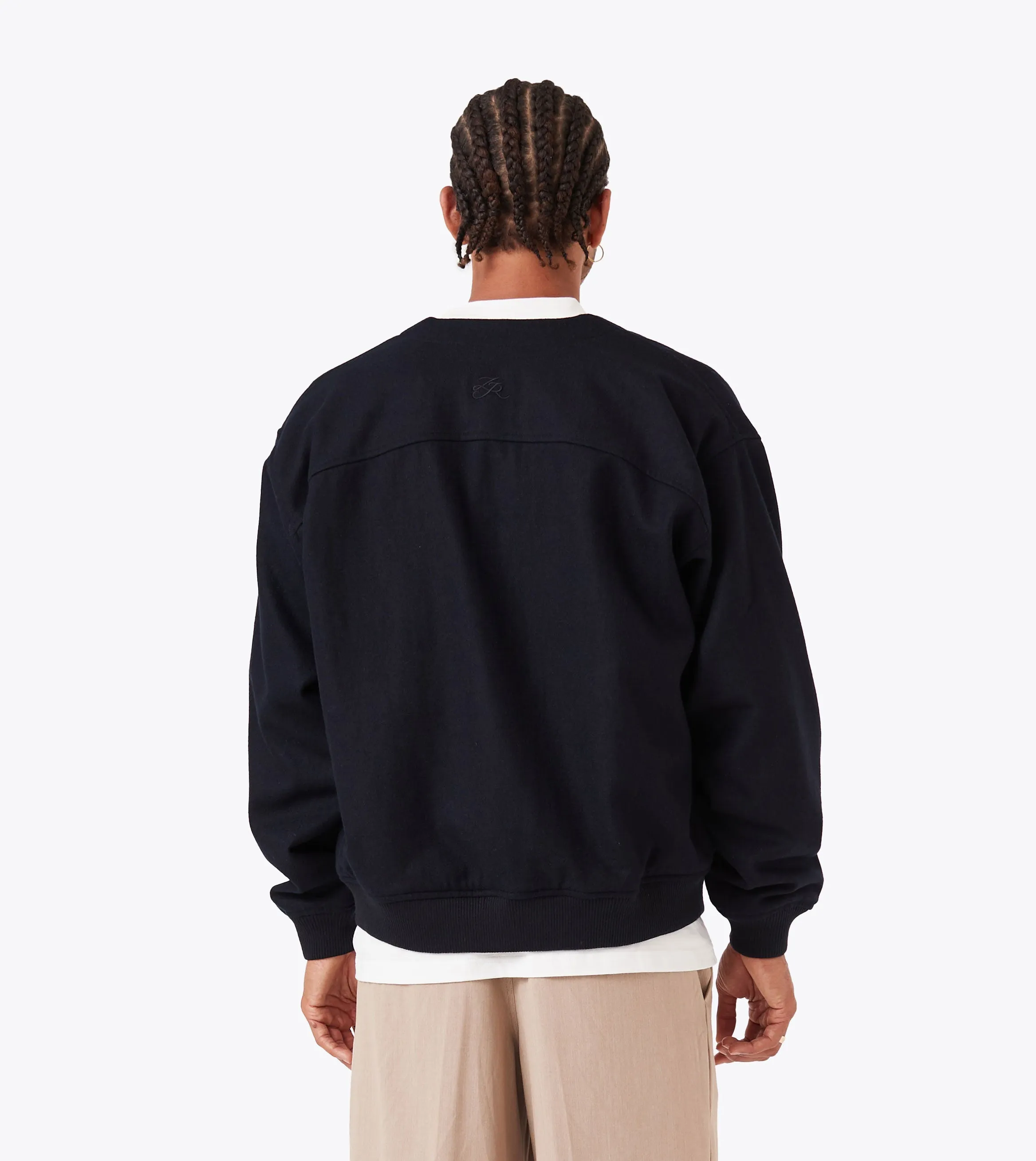 Wool Cardigan Indigo