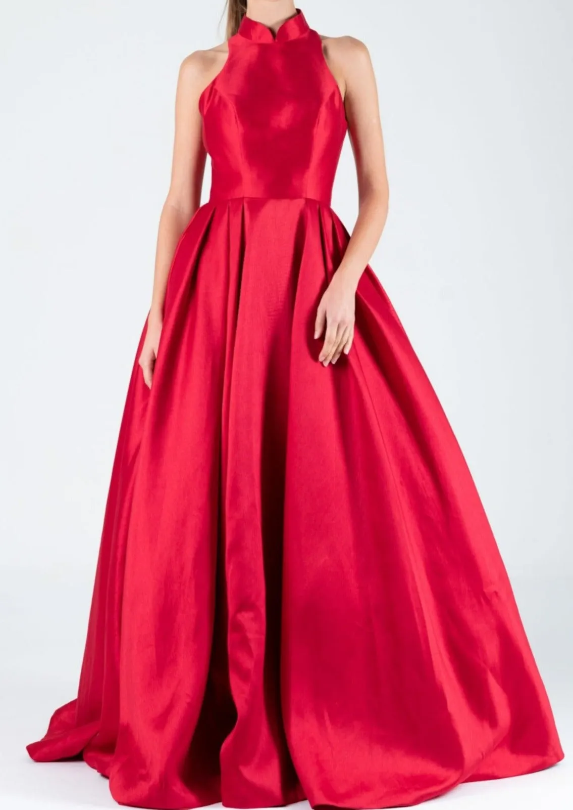 Zinnia Halter Princess Qipao Gown - RTW