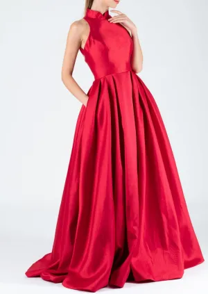 Zinnia Halter Princess Qipao Gown - RTW